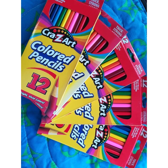 CraZArt Colored Pencil 12's Shopee Philippines