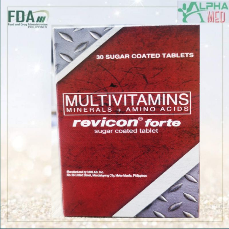 MULTIVITAMINS MINERALS + AMINO ACIDS 30 Tablet Shopee Philippines