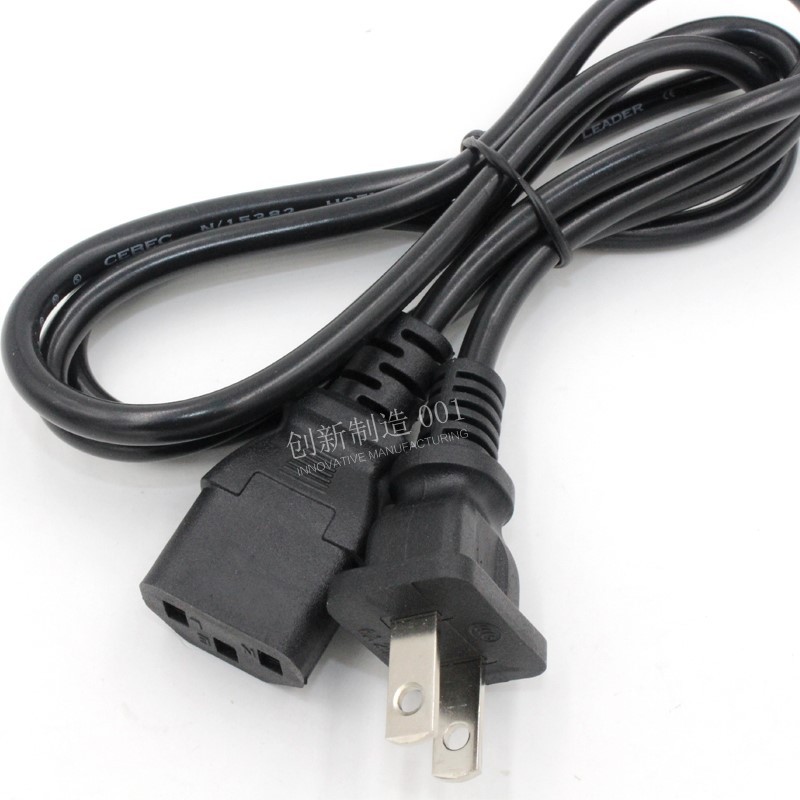 Iv Cpu Monitor Power Cable Power Cord 1 5 Meter Computer Line Ac Power Cord 2 Pin Plug Shopee Philippines