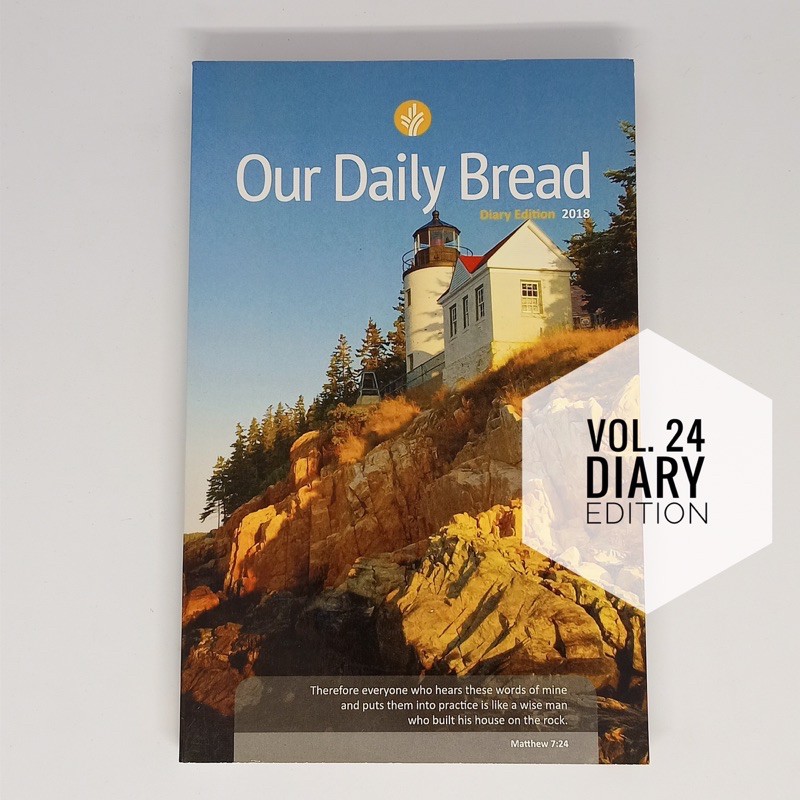 Our Daily Bread Vol 24 Diary Edition English Large Shopee Philippines