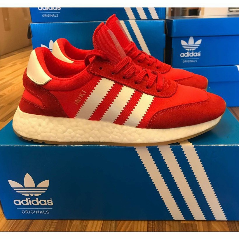 Classic Adidas Iniki Runner Boost Low Sports Shoes Men Women | Shopee  Philippines
