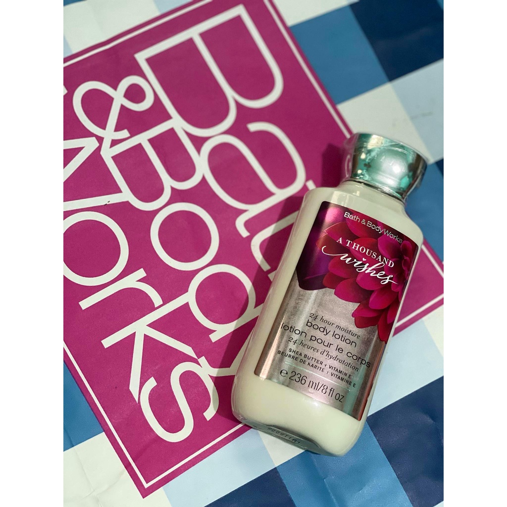 Bath & Body Works A Thousand Wishes Body Lotion 236ml Shopee Philippines