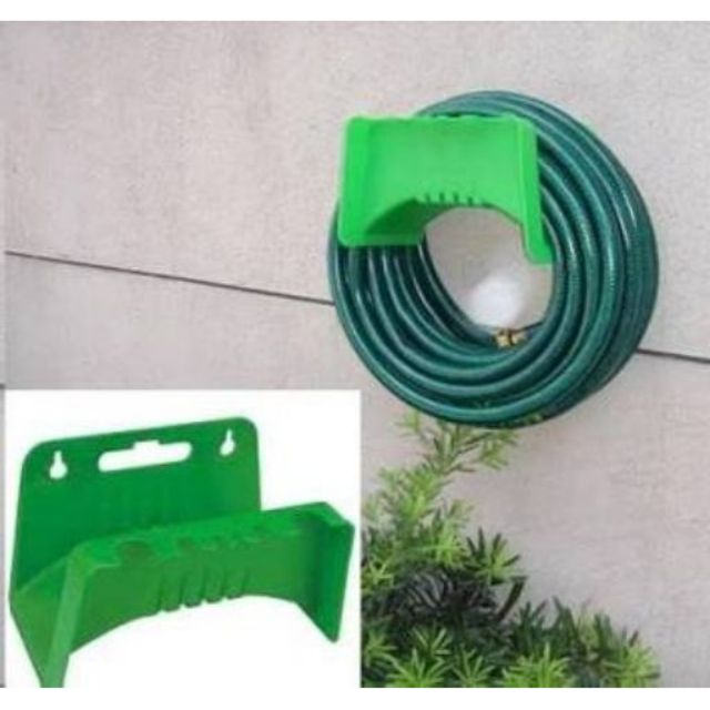 Garden Hose Wall Mount Bracket Garden Design Ideas