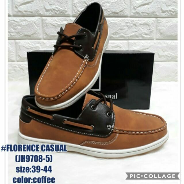 FLORENCE CASUAL TOPSIDER FOR MEN 