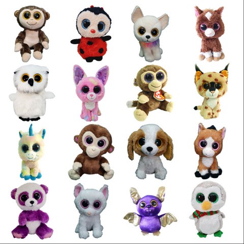 Ty Collection4 Beanie Boos Regular Size 6