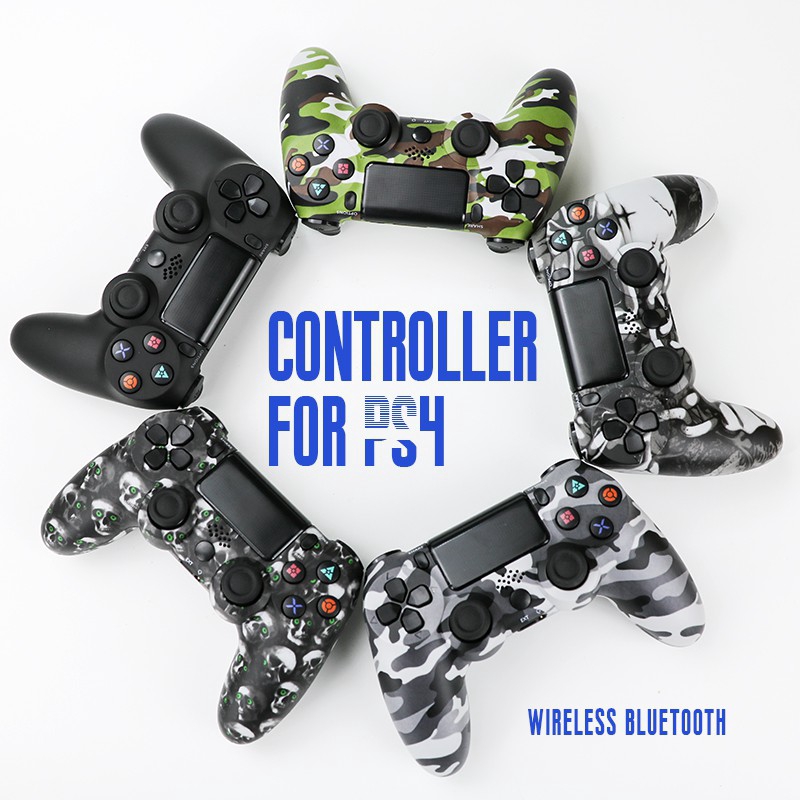 Cool Wireless Camo Bluetooth Gamepad Ps4 Gamepad For Sony Game Controller Shopee Philippines