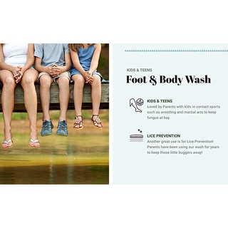 Envisha Foot and Body Wash with 100% Tea Tree Oil All Natural Ingredients for Athlete #7
