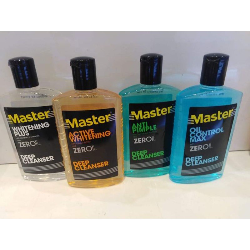 master zeroil deep cleanser