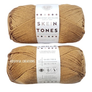 Lion Brand Basic Stitch Anti Pill Skein Tones Yarn | Shopee Philippines