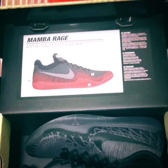 black mamba rage shoes