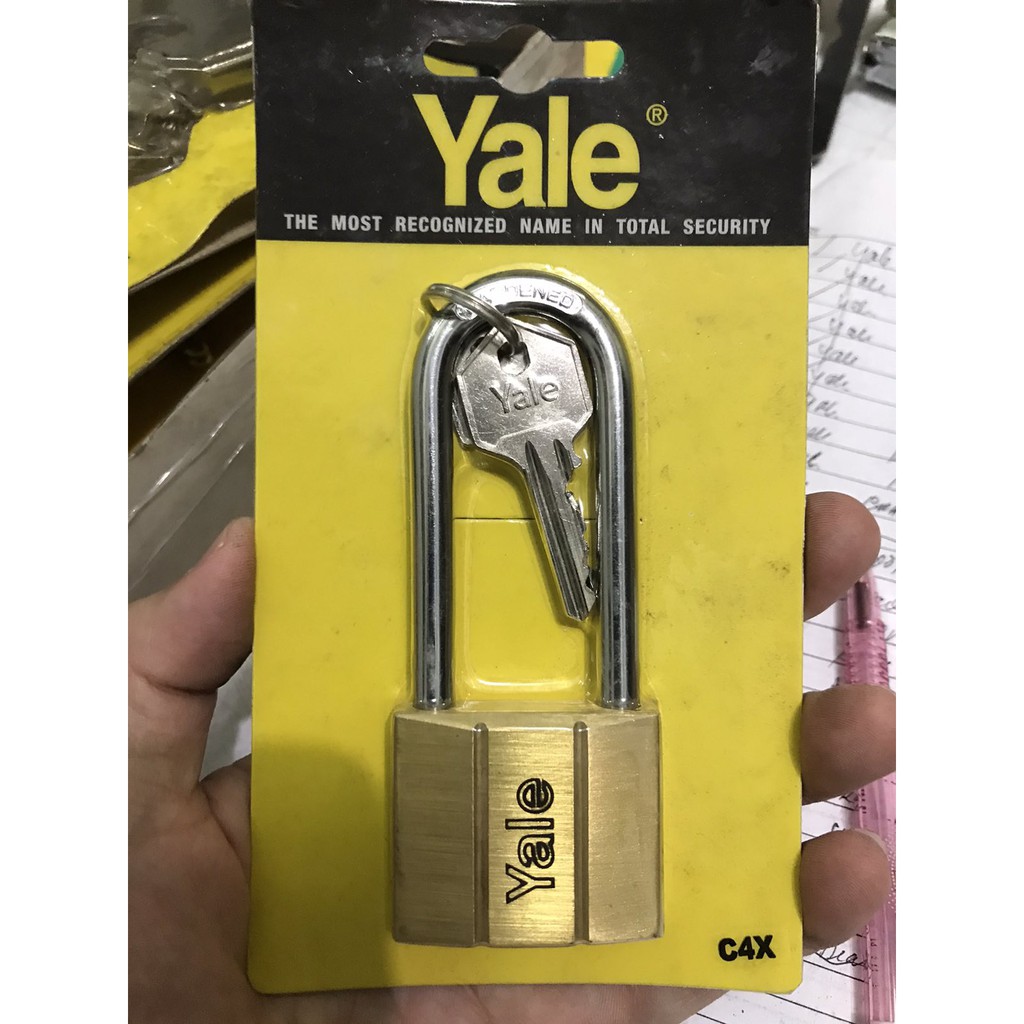 Yale Brass Padlock Long Shackle Shopee Philippines