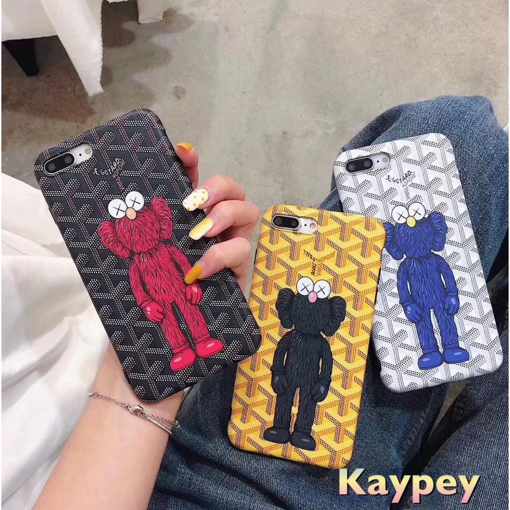 goyard kaws iphone case