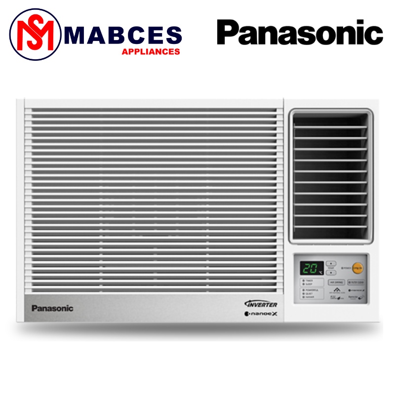 Panasonic 1 5hp window type inverter with nanoe x technology cw