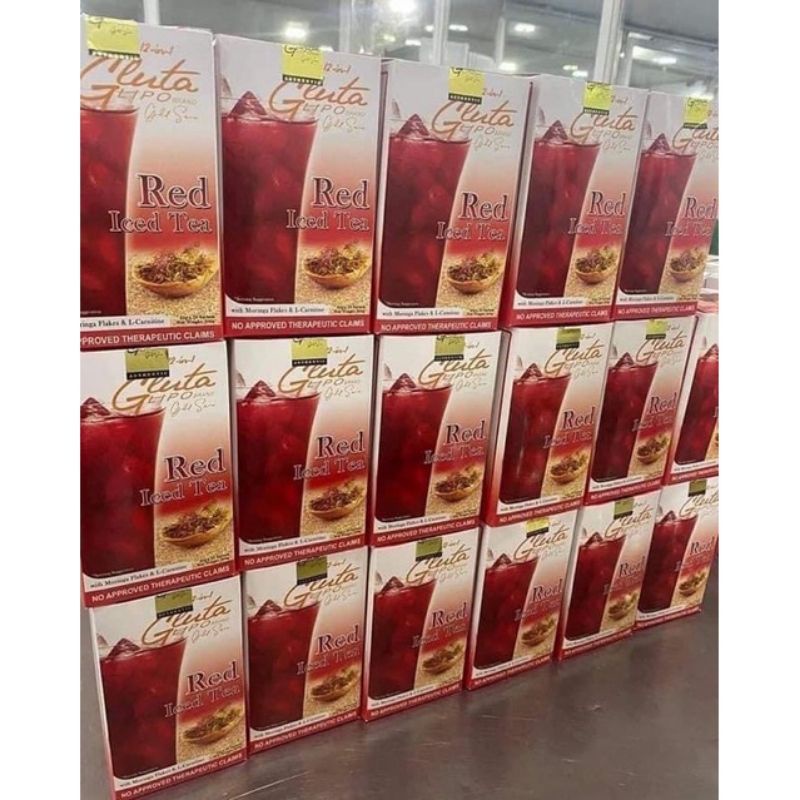 Gluta Lipo Red Ice Tea Shopee Philippines