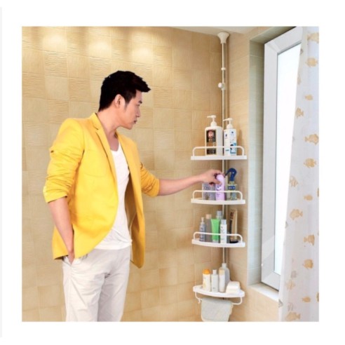 Cod Large Bath And Kitchen Multi Corner Shelf Shopee Philippines