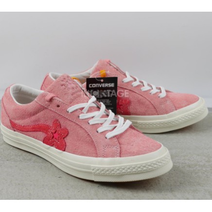 rose gold suede converse