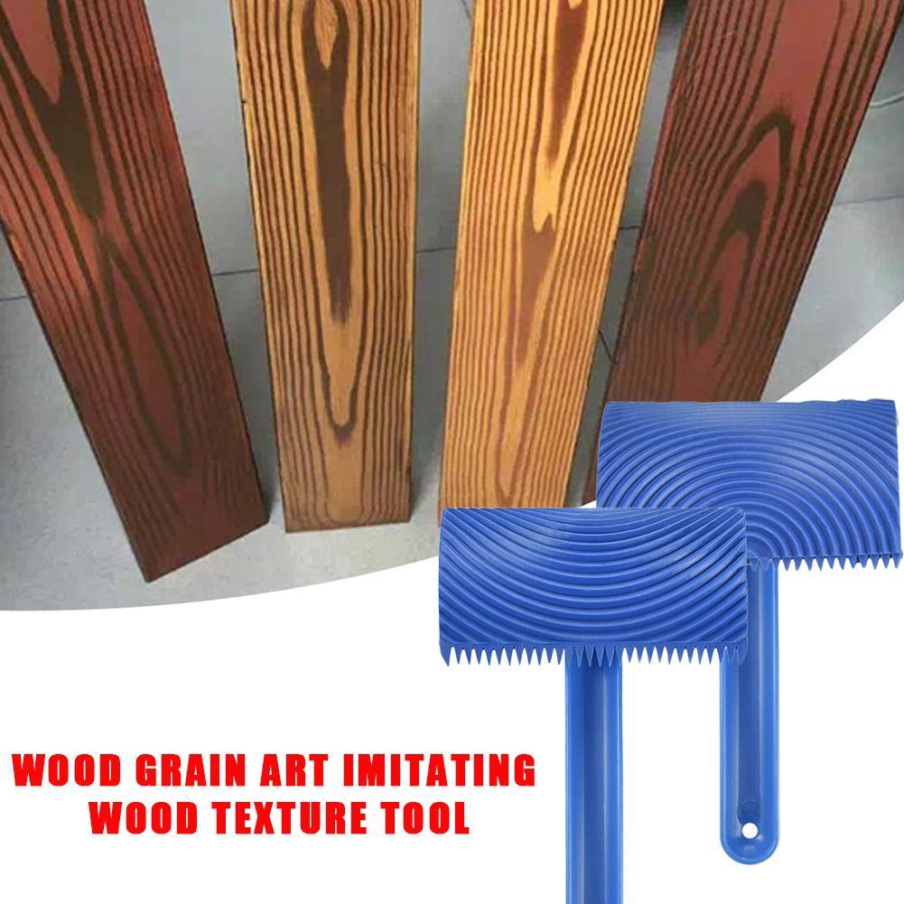 1Styles Wood Graining Grain Rubber Patin Painting Tools Wall with
