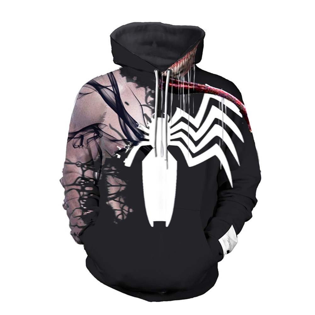 3d venom hoodie