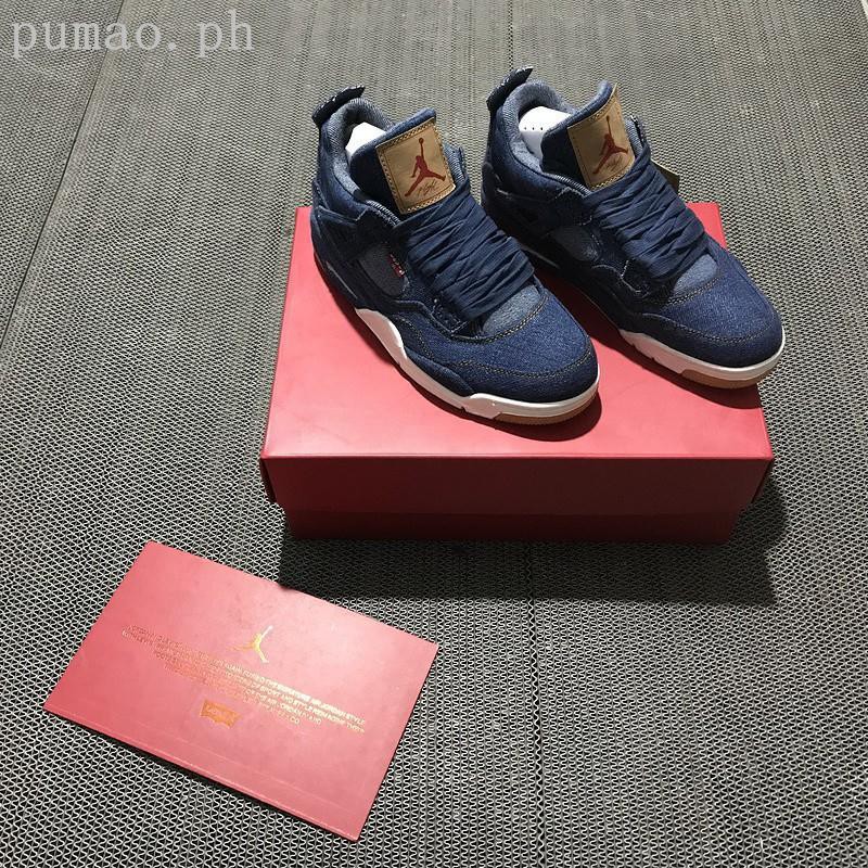 Levi’s x Air Jordan 4 “Denim” AJ4 Levis Co-branded | Shopee Philippines