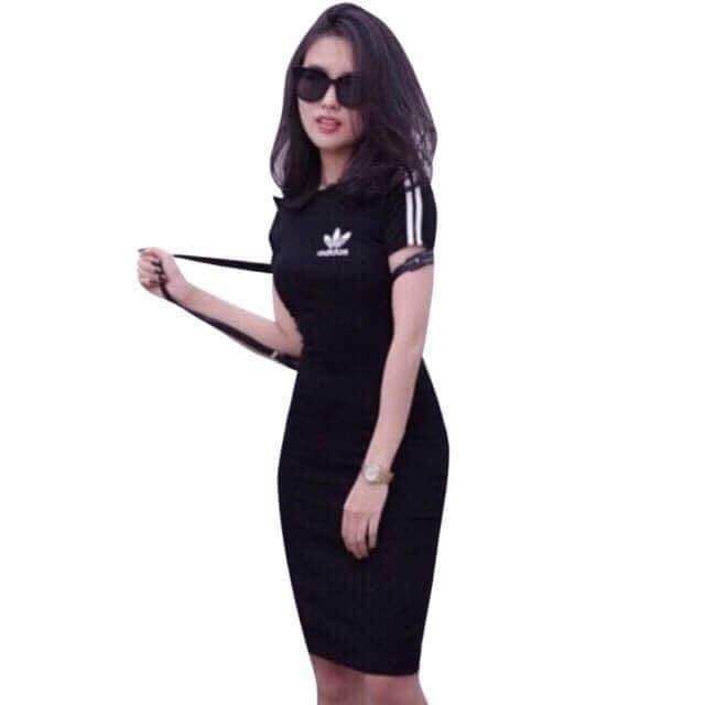 bodycon adidas dress