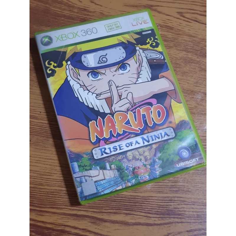 Xbox 360 Naruto Rise Of A Ninja Ntsc J Asian Shopee Philippines