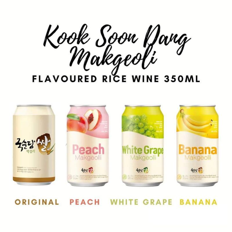 KookSoonDang Makgeolli Rice Wine 350ml Shopee Philippines