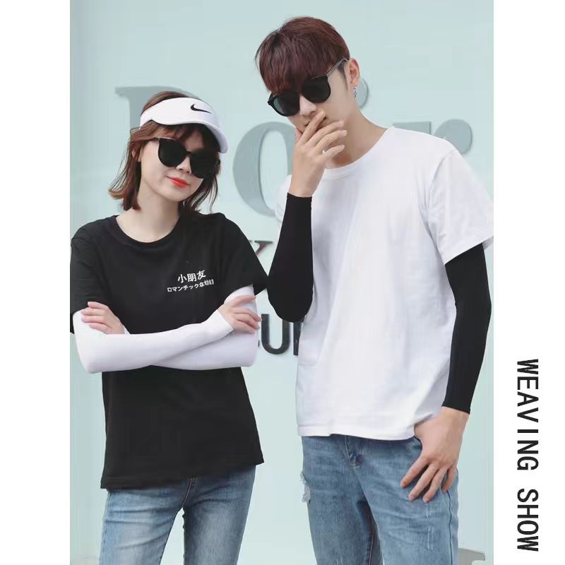 1 Pair UV Arm Sleeeve Cotton Sunscreen Protection For Unisex Shopee   02bf86afc8a02acc5fbb860a3101d358