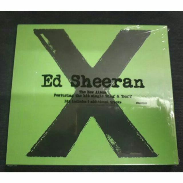 Available Now Ed Sheeran X Deluxe Cd Sealed Import Shopee Philippines