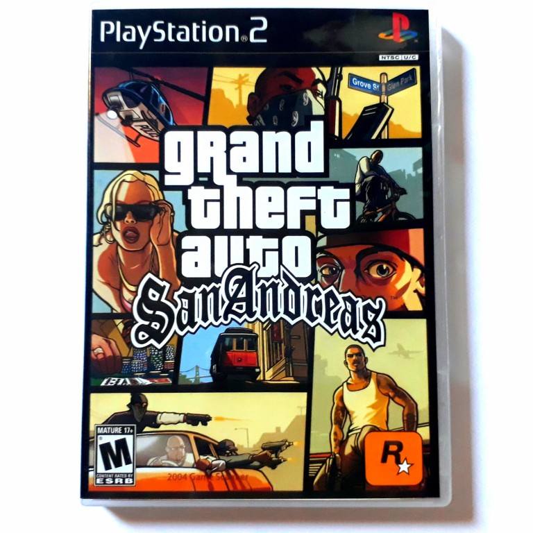 GTA San Andreas PS2Playstation2/PS2 Game Playstation 2 Games PS2