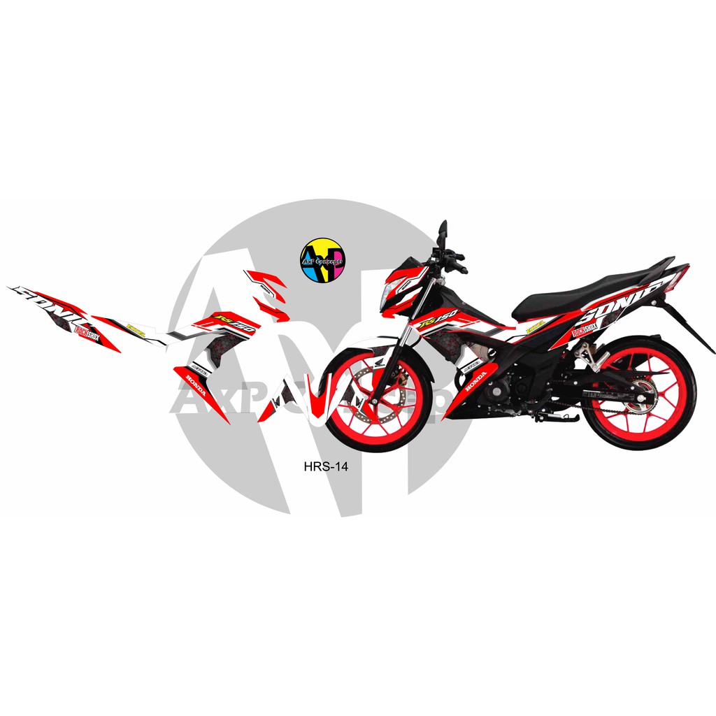 Honda RS150 Decal Kit HRS-14 | Shopee Philippines