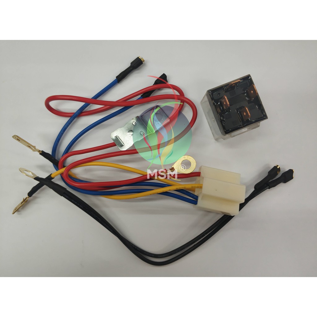 Msm Horn Relay Complete Set Universal Motorcycle Shopee Philippines