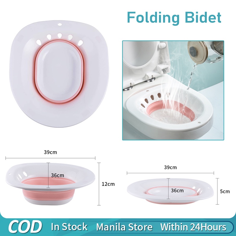 Portable Bidet For Pregnant Women Folding Bidet For Postpartum Elderly Hip Flushing Bedpan Sitz