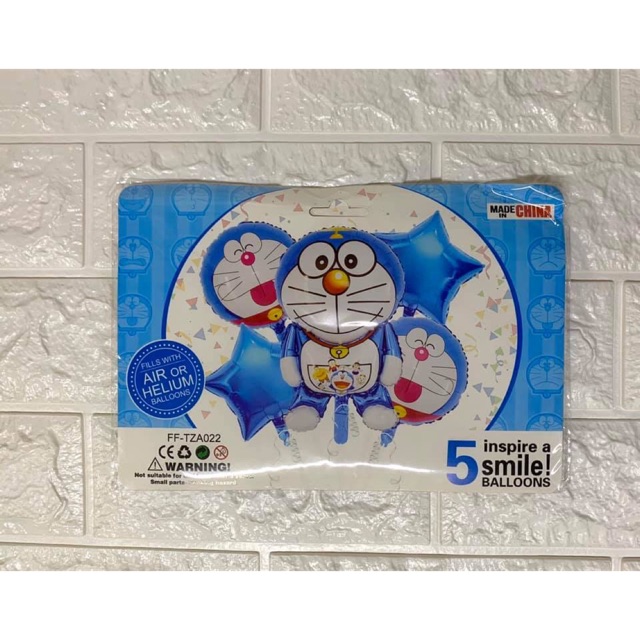Partyparty 5 in 1 doraemon foil balloon set Shopee Philippines