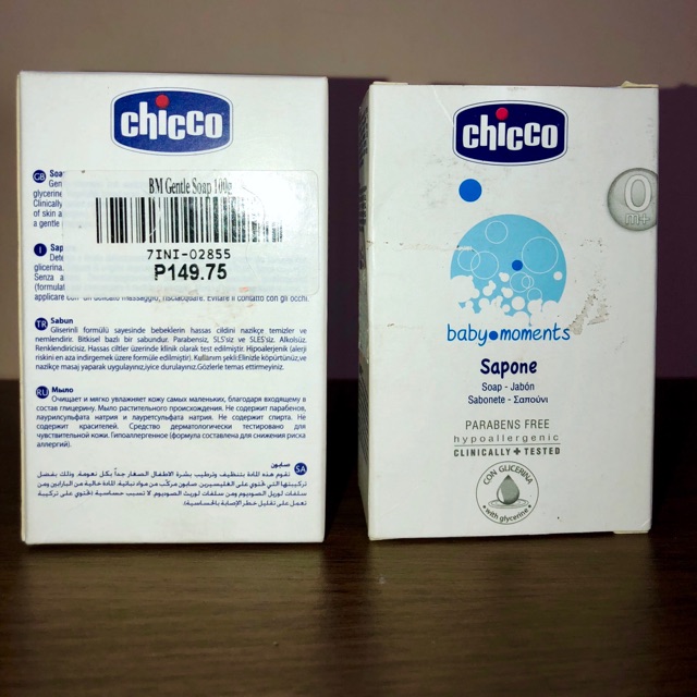 chicco baby soap