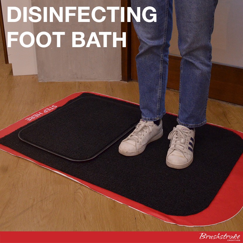Brushstroke Creatives Disinfectant Foot Bath (Brushstroke Creatives
