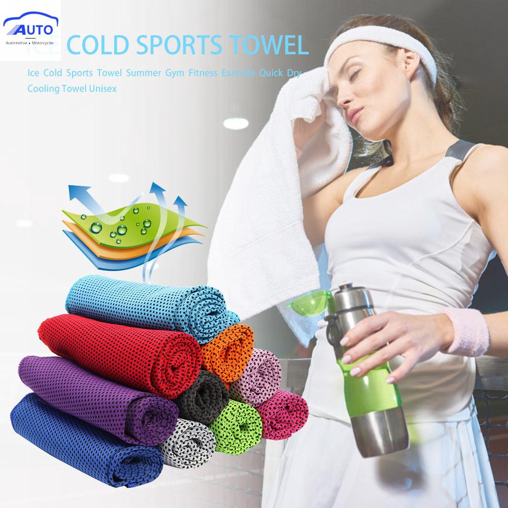 Buy 2 Get 2 Free Ice Cooling Towel for Sports  Fitness Workout Gym Yoga Pilates