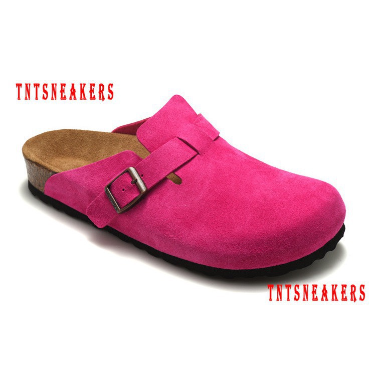 birkenstock boston pink