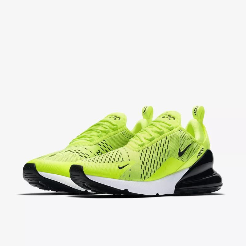 nike 270 black and green