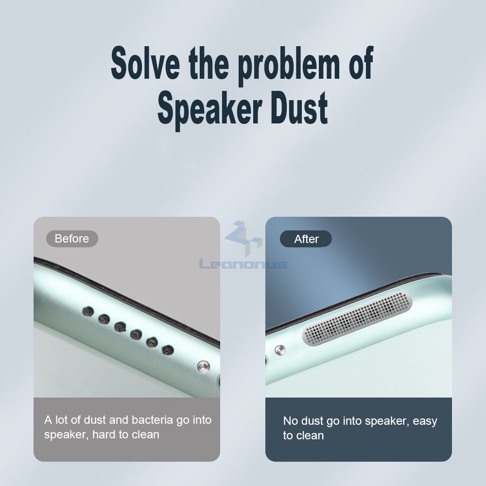 Universal Phone Dustproof Net Sticker for Most Smartphone Horns with Tweezer and Thin Cleaning Swabs Mobile Phone Dustproof Net Stickers Speaker Mesh Anti Dust Proof Adhesive Sticker 