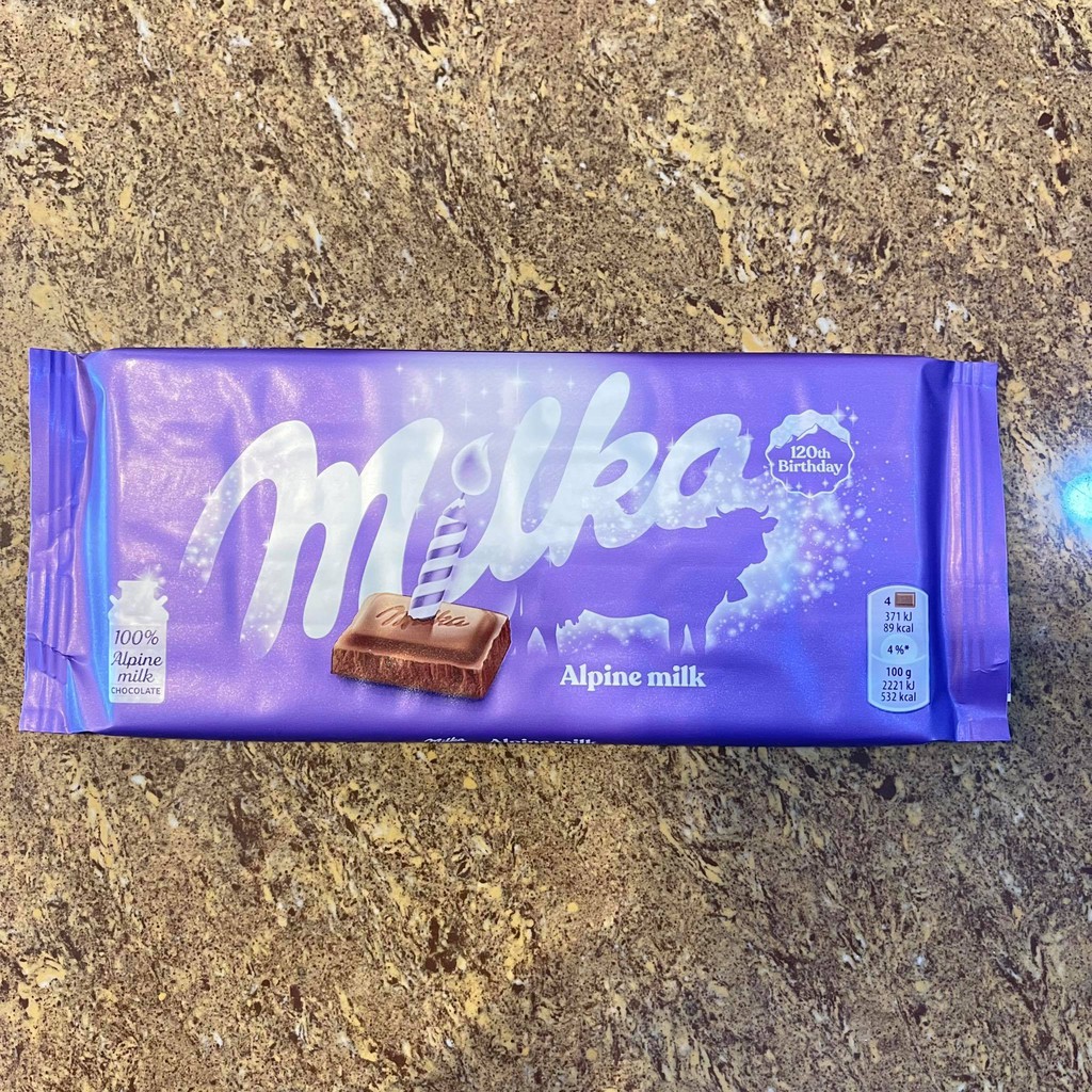 Milka Alpine Milk 100g Shopee Philippines