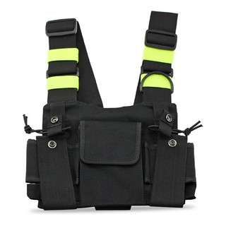 Radios Pocket Radio Chest Harness Chest Front Pack Pouch Holster Vest ...