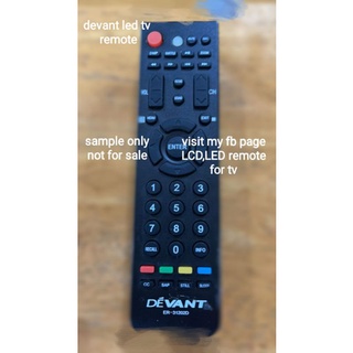 devant led tv remote,100% na gagana sa tv mo,universal