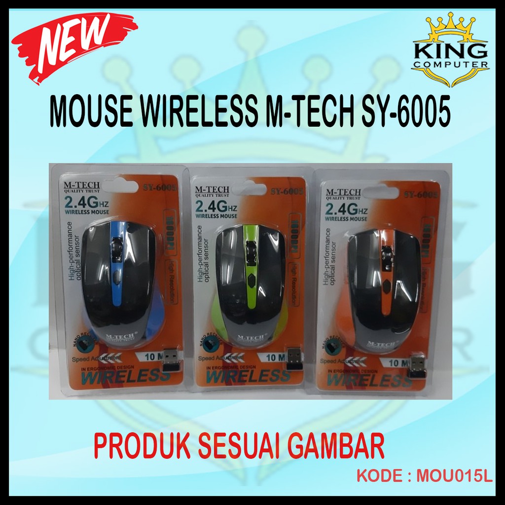 Mouse WIRELESS M-TECH SY-6005 | Shopee Philippines