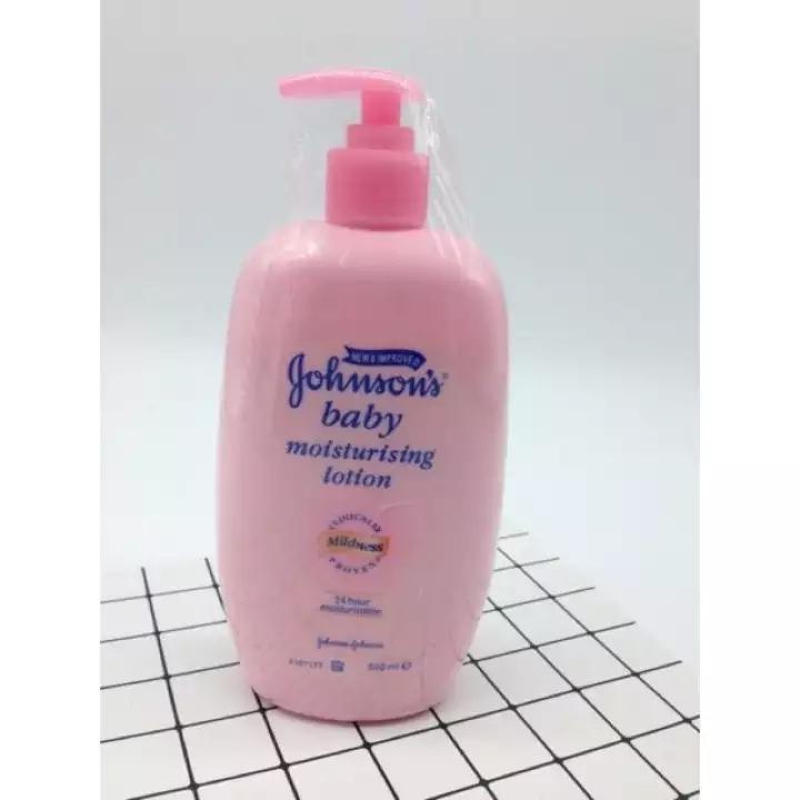 JOHNSONS BABY MOISTURISING PINK LOTION (500ml) qd Shopee Philippines