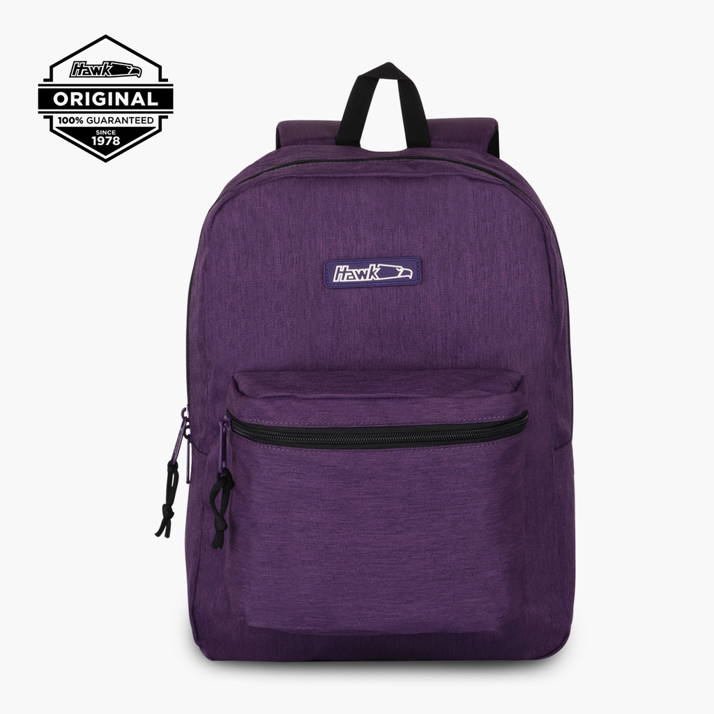 Hawk 4909 Backpack (PurpleTextured) Shopee Philippines