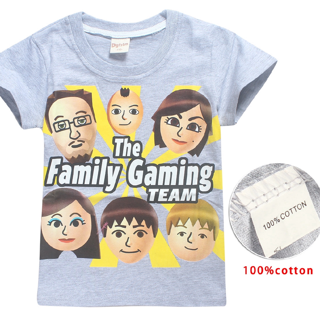 Tngstore Fgteev The Family Game T Shirt Top Boy Girl Shopee Philippines - tngstore t shirt roblox top boy girl