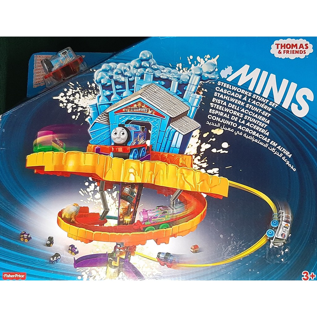 thomas and friends minis steelworks stunt set