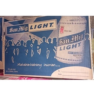 San Mig Lights in can 24x330 ml