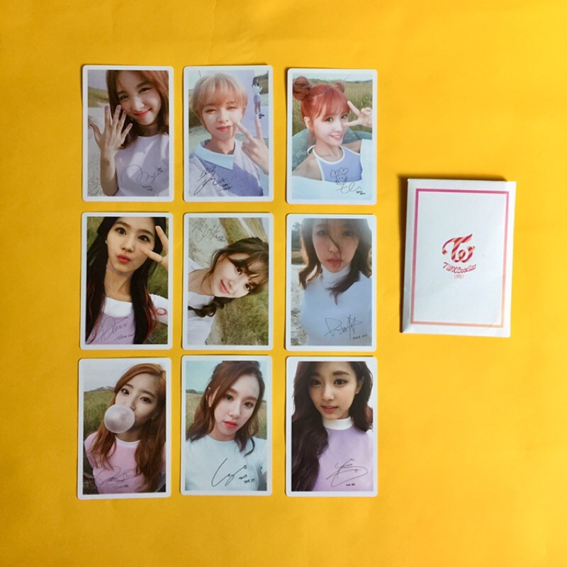 Twice - Twicecoaster Lane 1 Pre Order Benefit Photocard Limited Edition ...