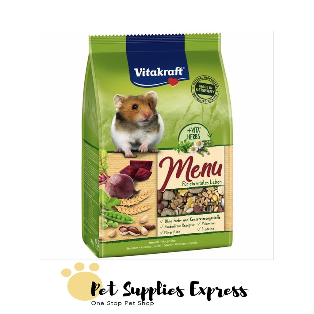 Vitakraft Menu Vital Hamster Food 1kg | Shopee Philippines